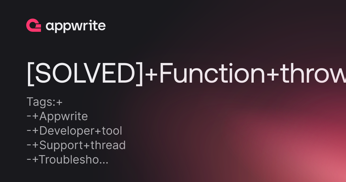 [SOLVED] Function throws ECONNREFUSED when running local container ...