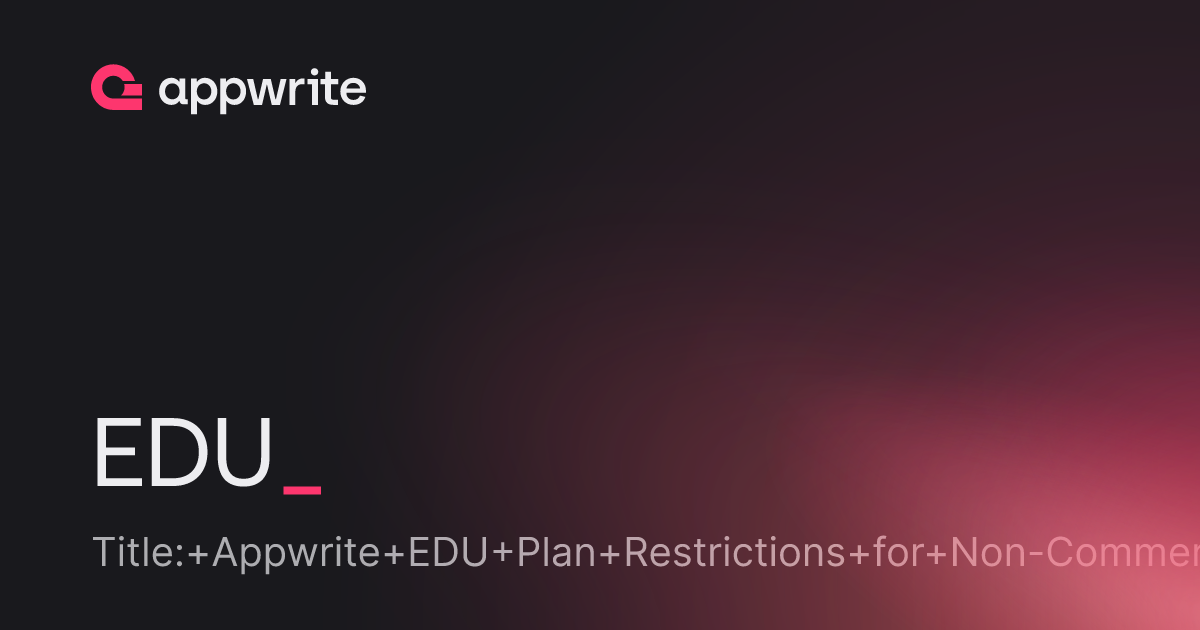 EDU - Threads - Appwrite