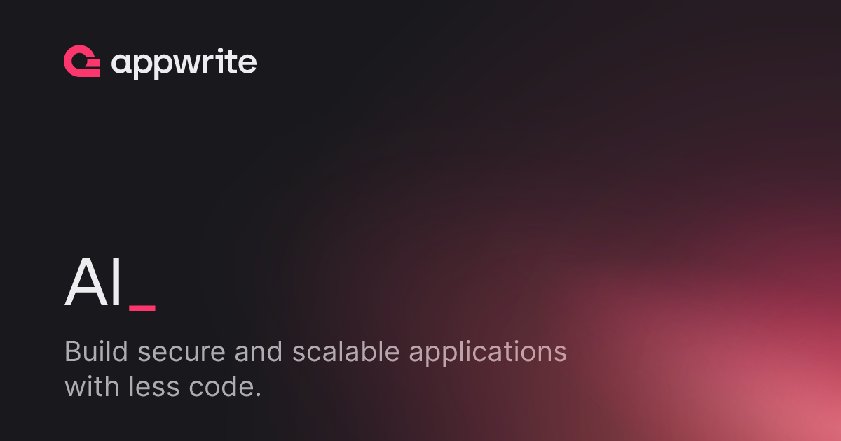 AI - Docs - Appwrite