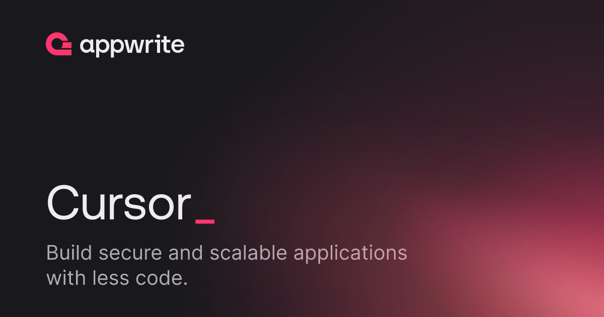 Cursor - Docs - Appwrite
