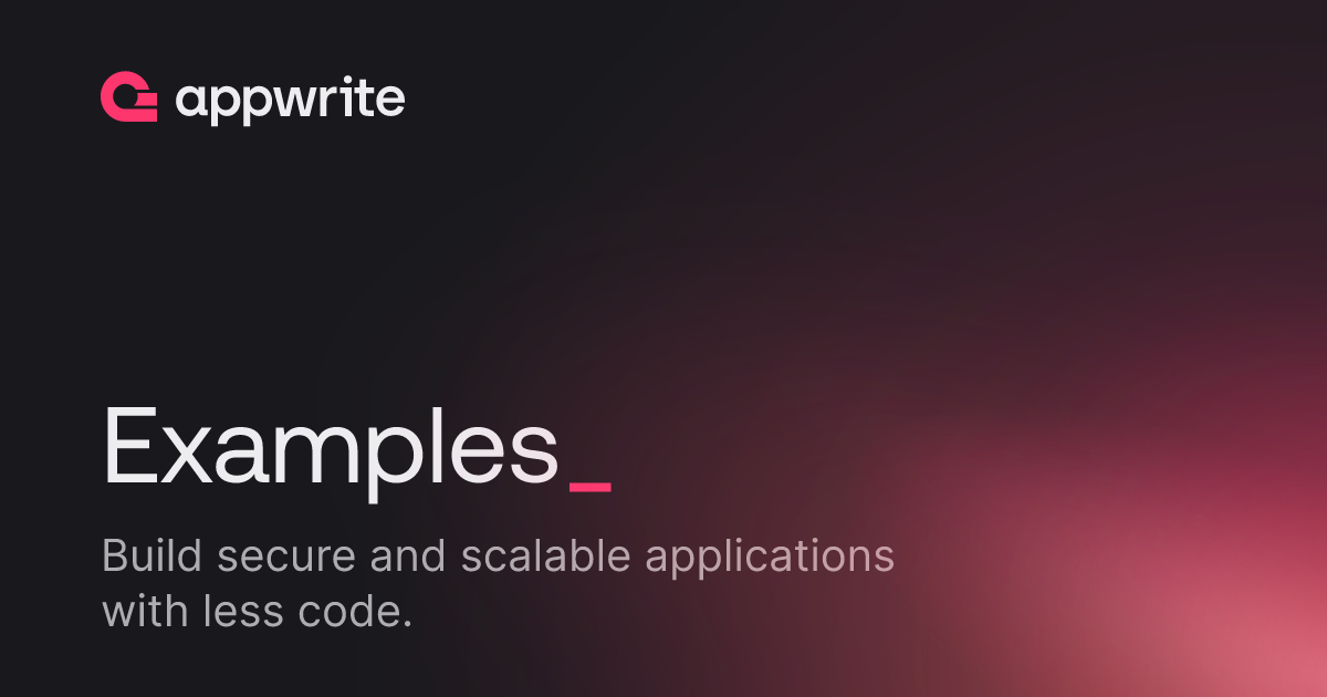 examples-docs-appwrite